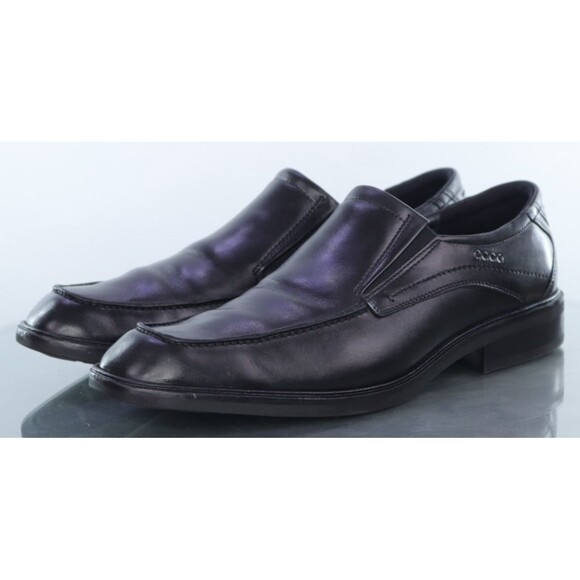 ECCO Helsinki Men's Slip On Comfort Dress Shoes Size EU 46 US 12-12.5 Leather